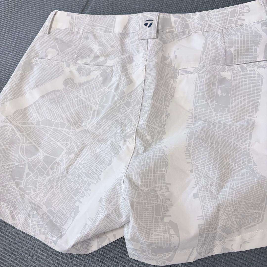 TaylorMade レディース ショートパンツ L ホワイト