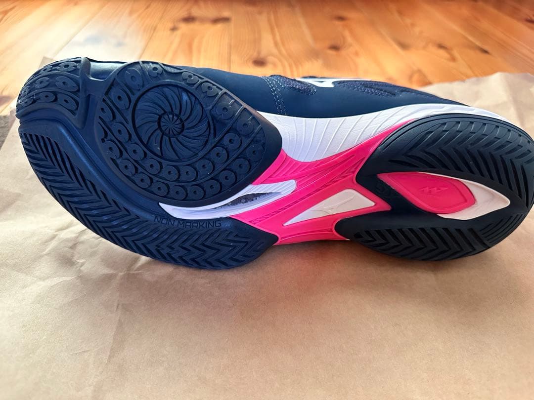 Mizuno バドミントンシューズ ネイビー26.5センチ