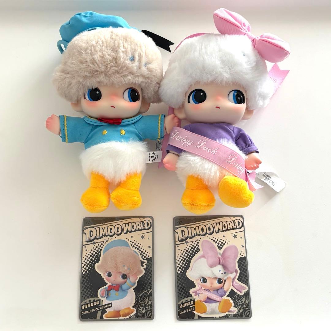 dimoo world Disney ドナルド　デイジー