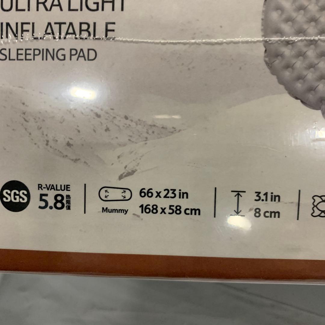 Naturehike 公式 高R値 エアーマット R5.8超軽量 約500g