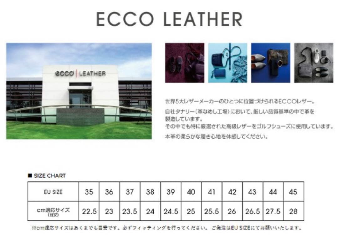 美品 ECCO BIOM COOL PRO （BLACK） ゴルフ 26cm