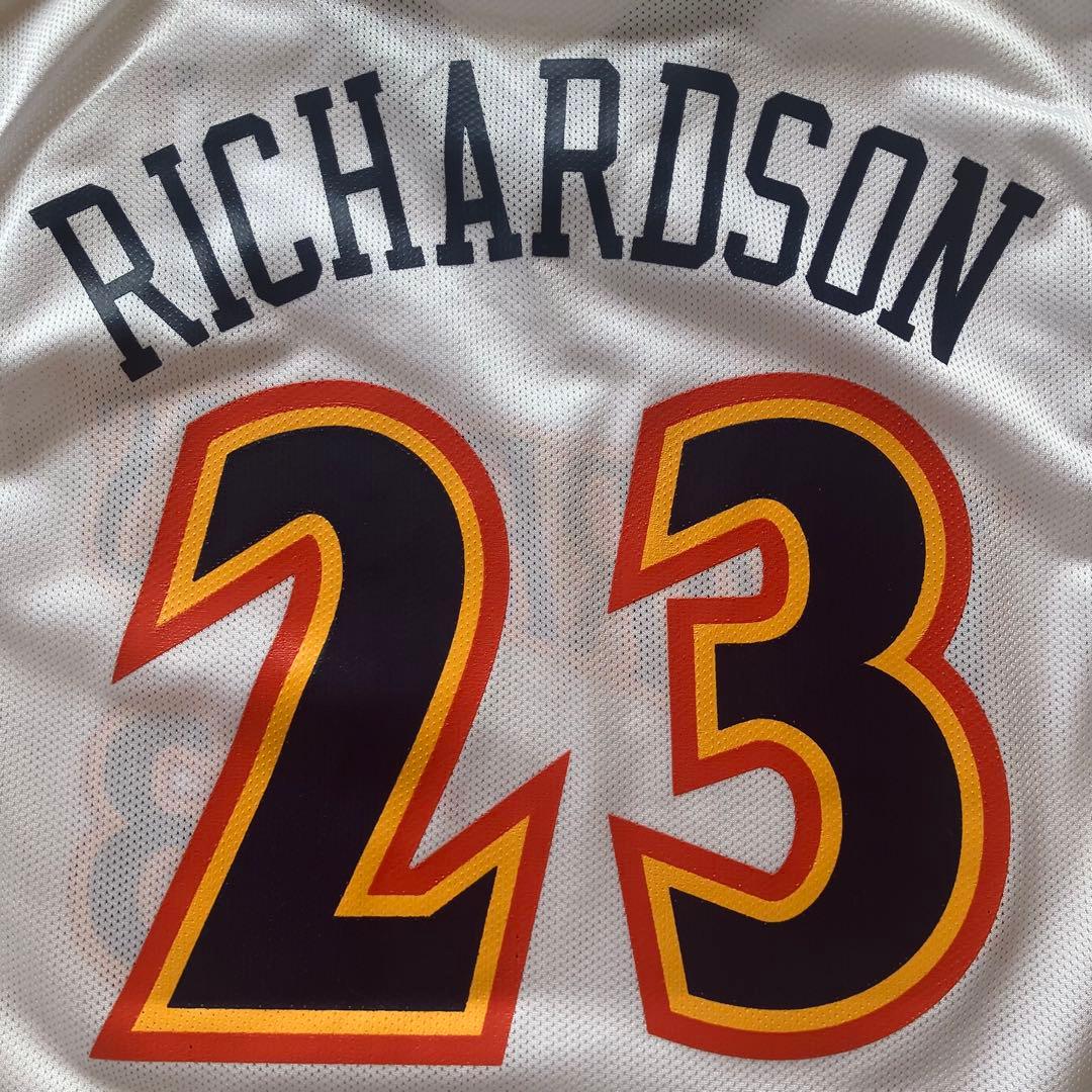 【良品】 ジェイソン・リチャードソン NBA　ウォリアーズ　ユニフォーム　シャツ