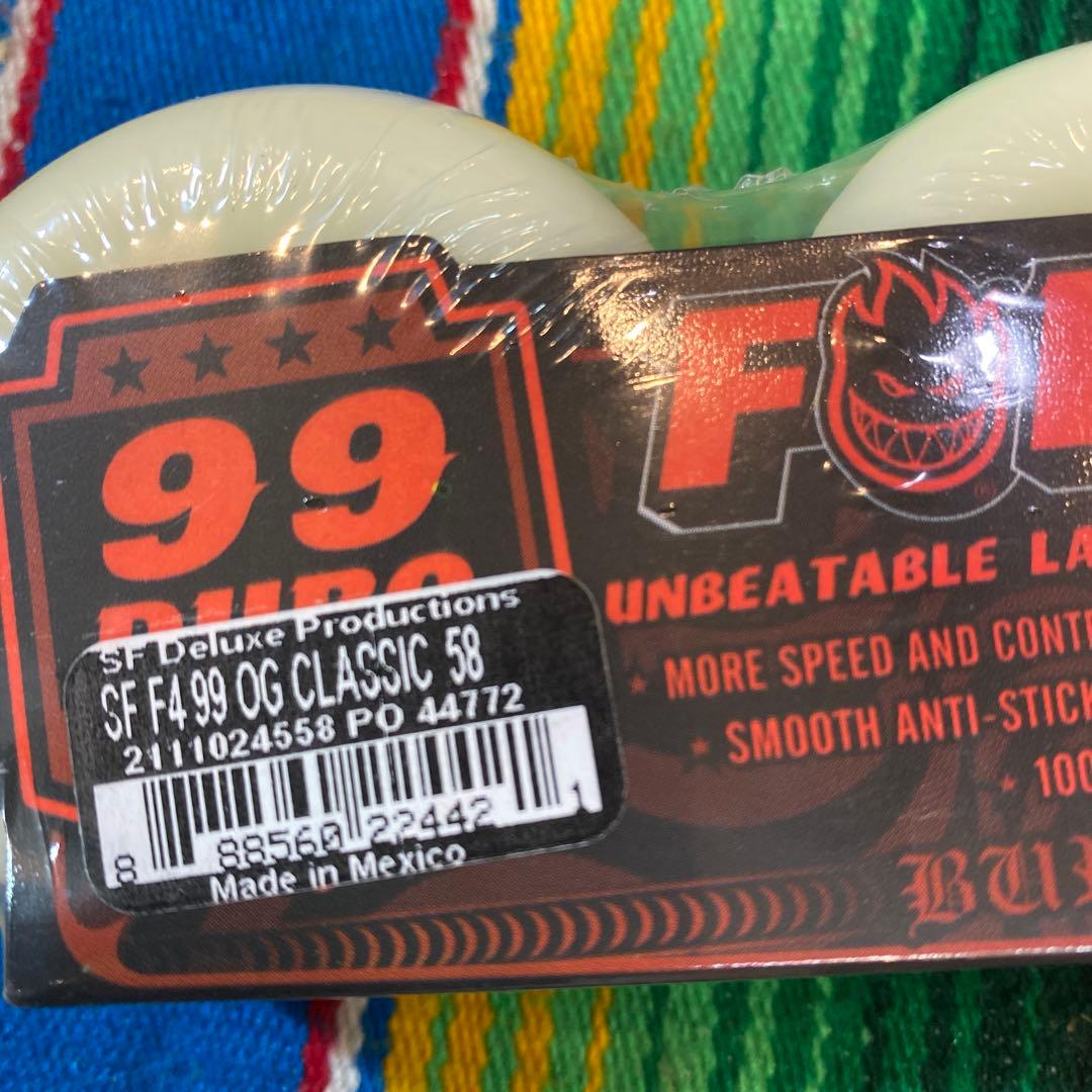SPITFIRE FORMULA FOUR 99A ウィール58mm