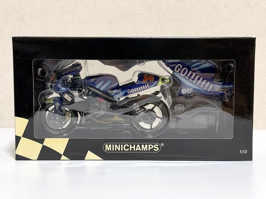 ミニチャンプス 1/12 ヤマハ YZR500 MotoGP 2002 中野真矢