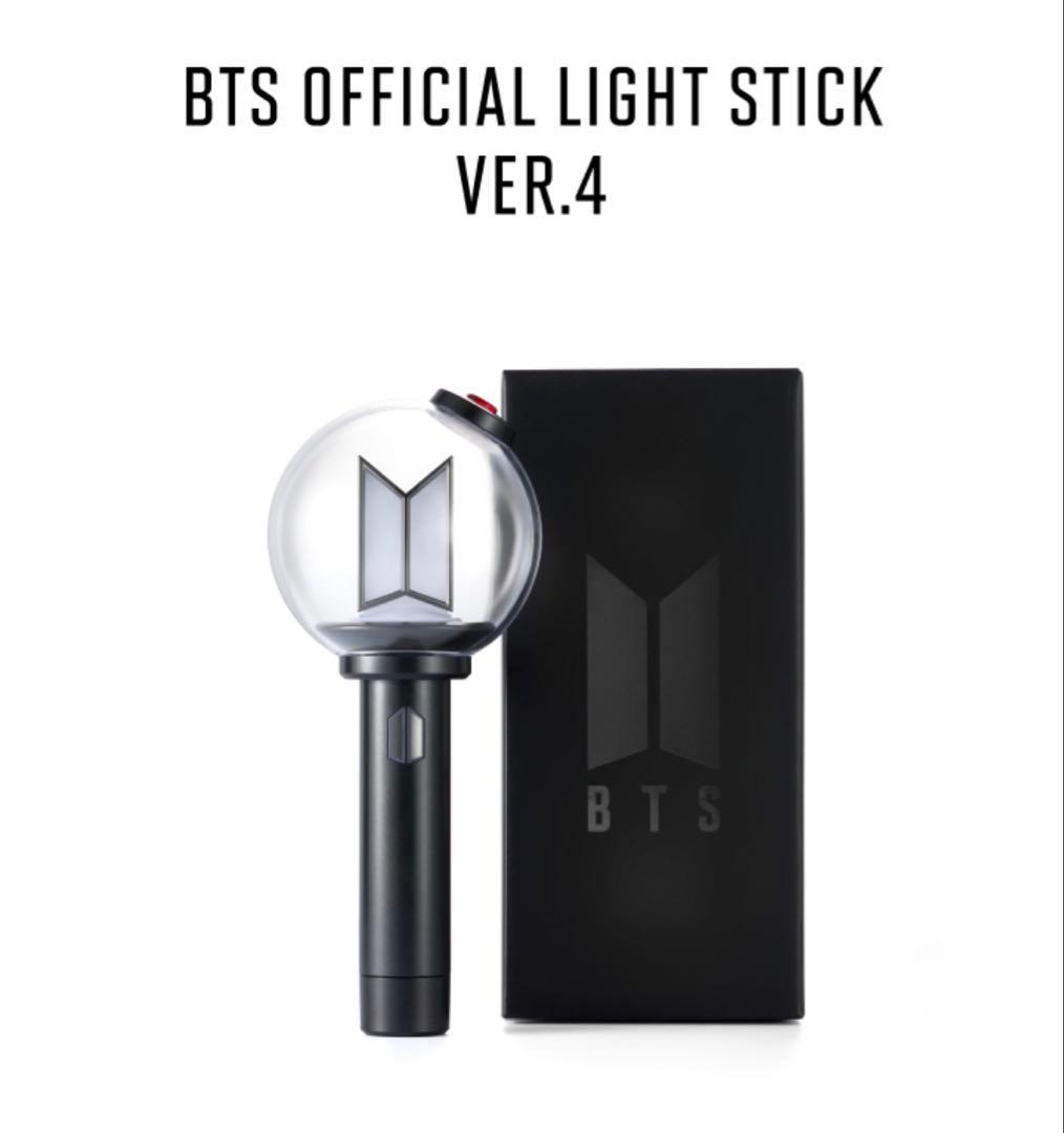 BTS 公式 OFFICIAL LIGHT STICK ver4 ペンライト ①
