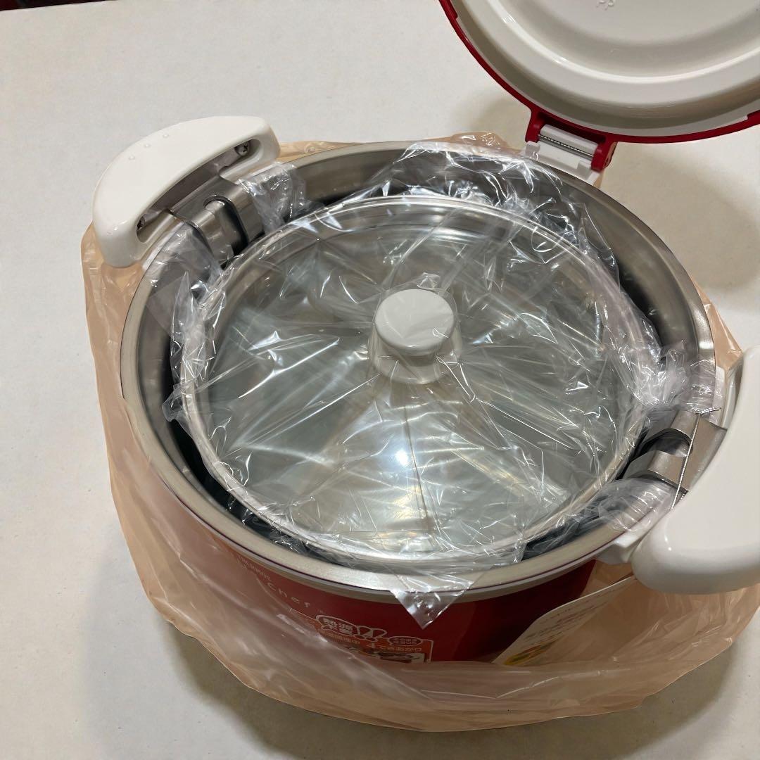 新品未使用品　THERMOS　シャトルシェフ　真空保温調理器　KBA-3001