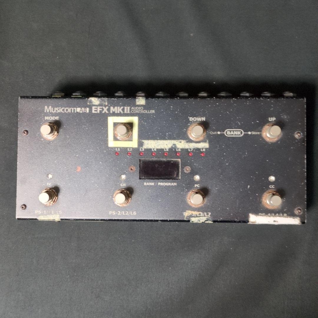 Musicom Lab EFX MKII MIDIコントローラー 液晶表示不良