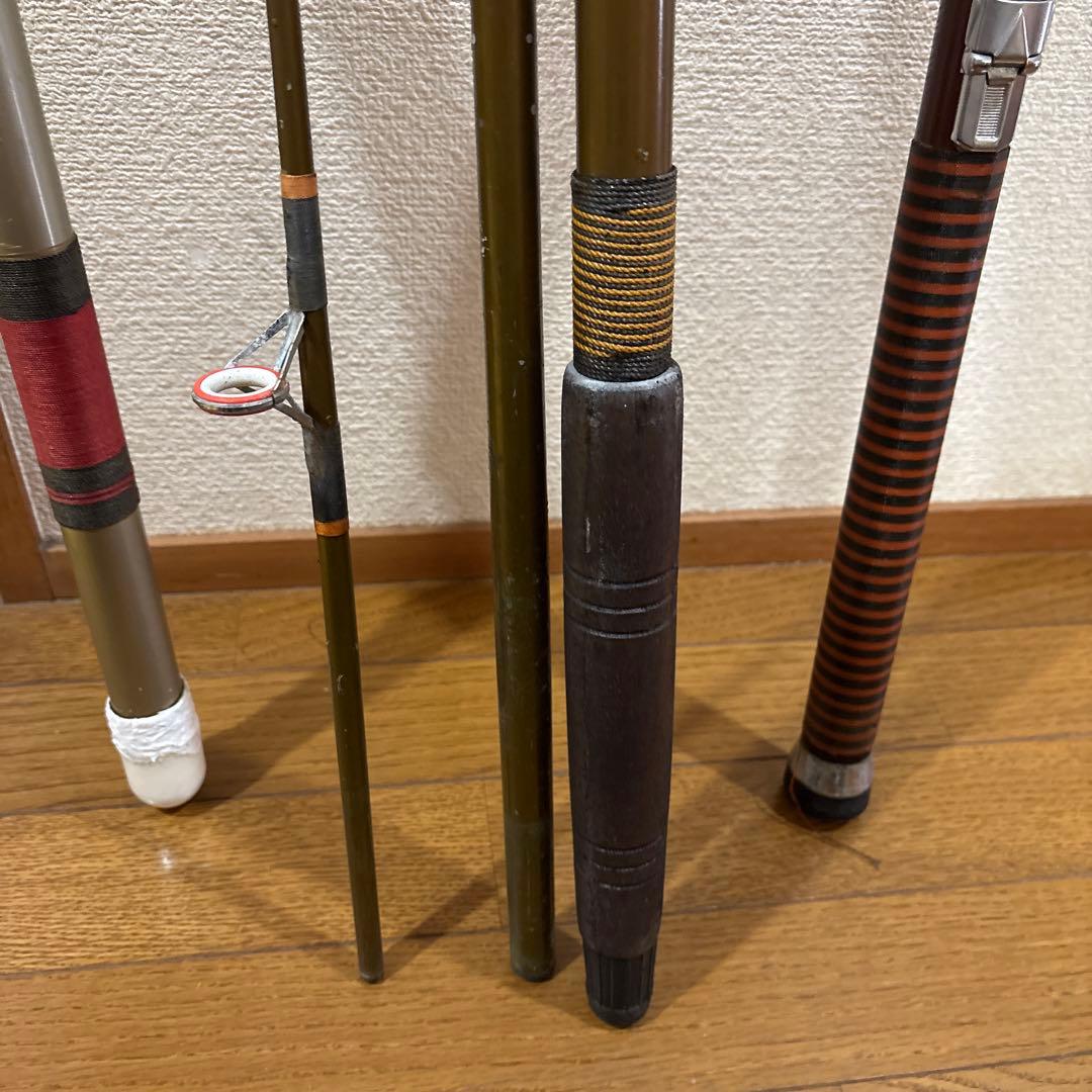 磯釣り　釣竿3本