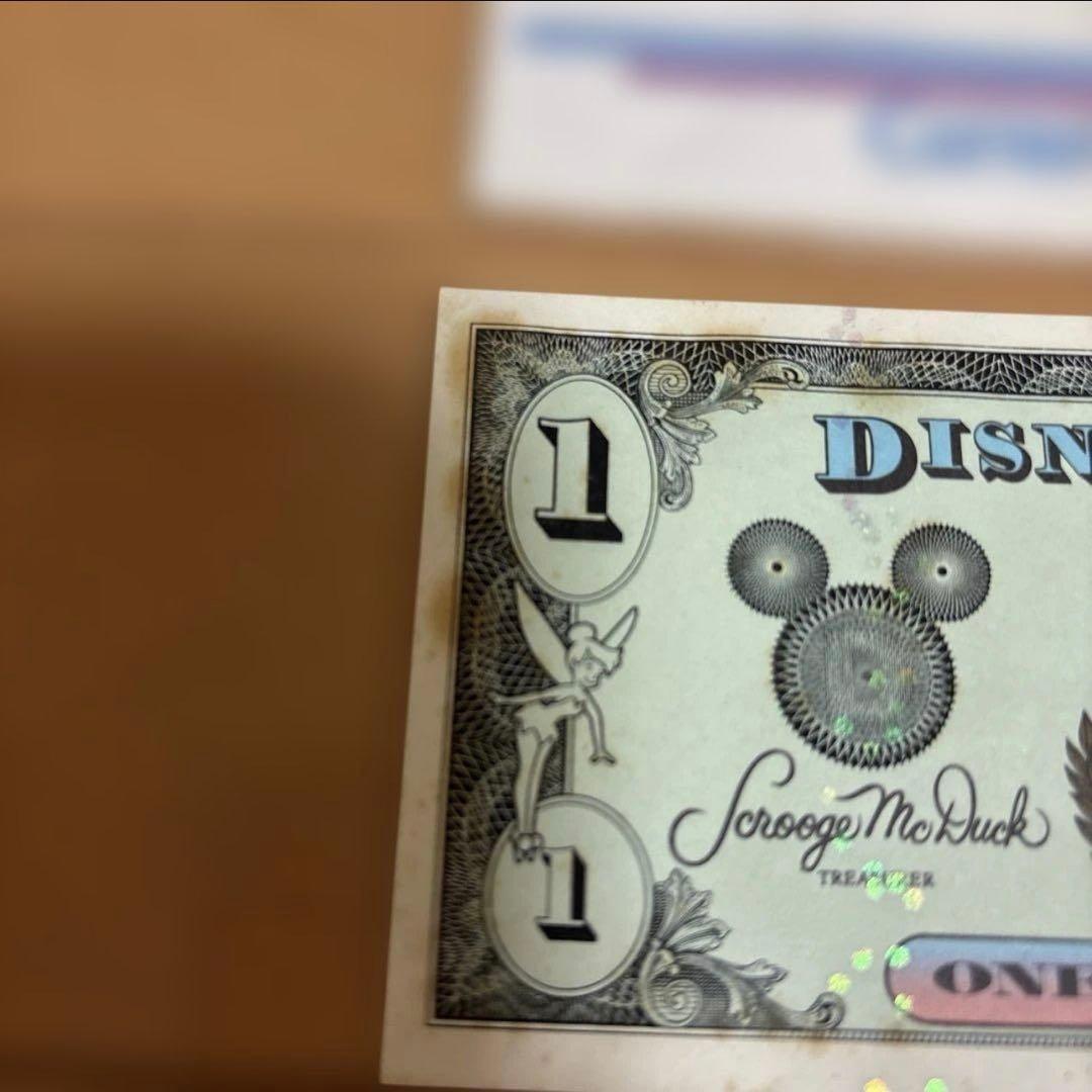 Disney Dollars セット 1ドル 5ドル 10ドル