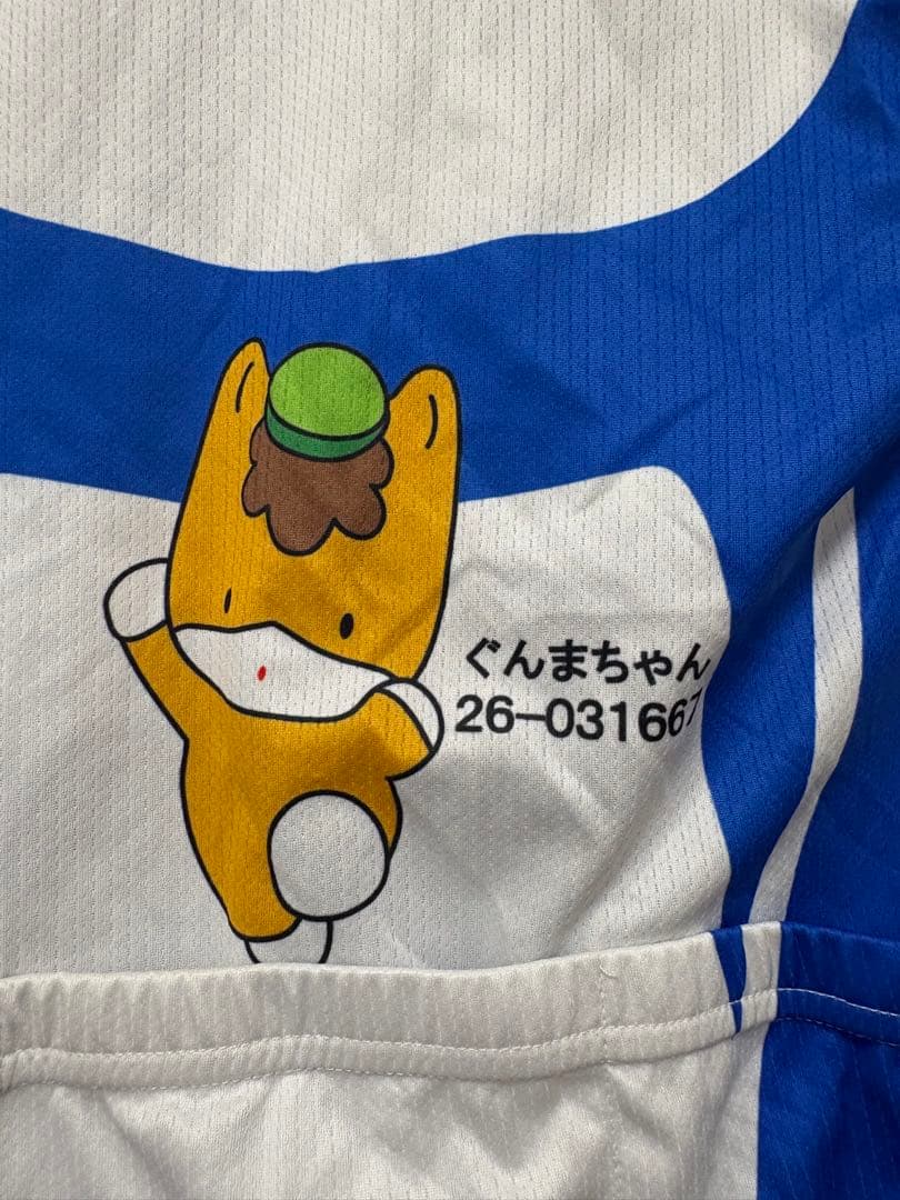 群馬グリフィン　サイクルジャージ上下　ぐんまちゃん