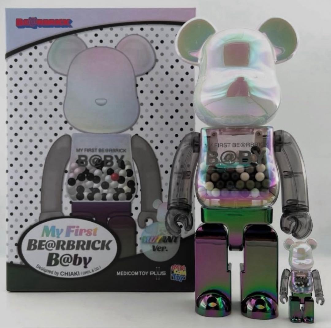 FIRST BE@RBRICK B@BY MUTANT 100％ & 400％