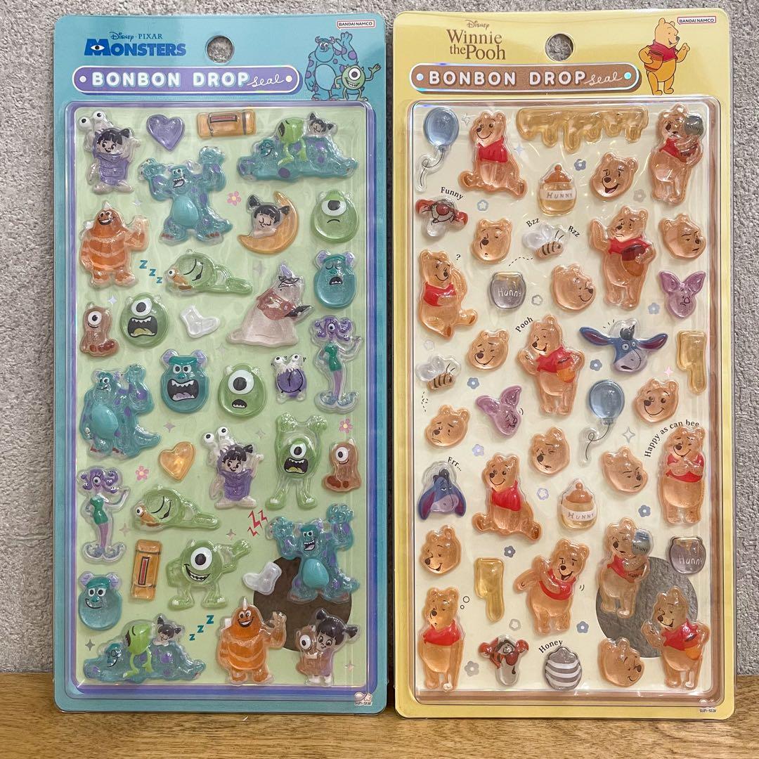 【正規品】 ディズニーボンボンドロップシール 第二弾 × mini 全種類セット