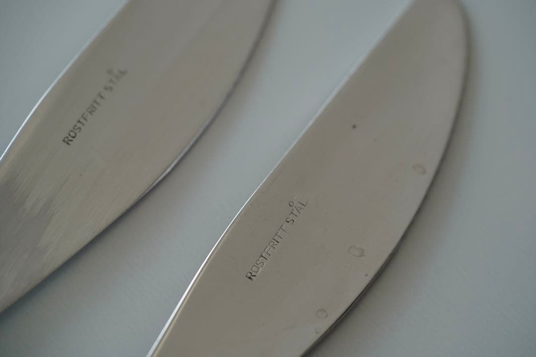 ROSTFRITT STAL社 カトラリー フォーク&ナイフ 2セット
