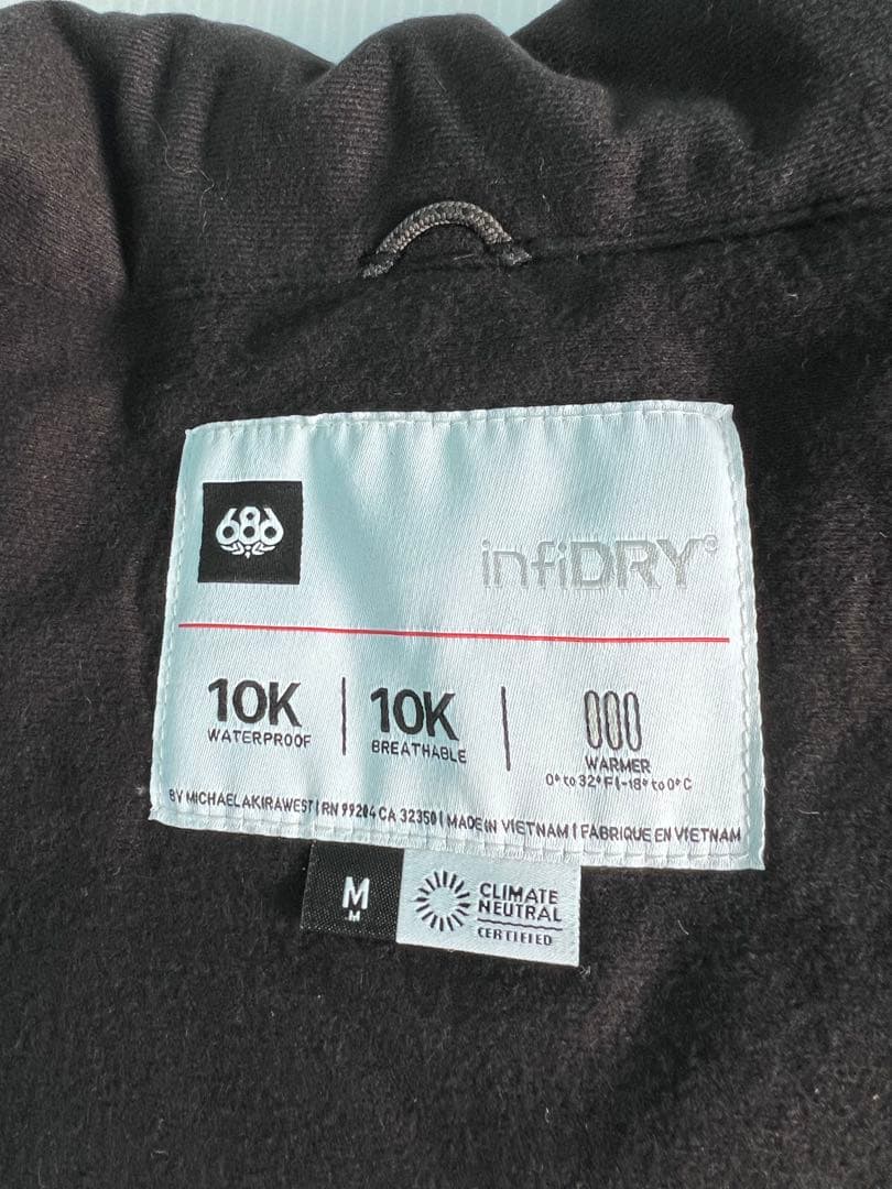 686 シックスエイトシックス メンズ ウェア MサイズJACKET