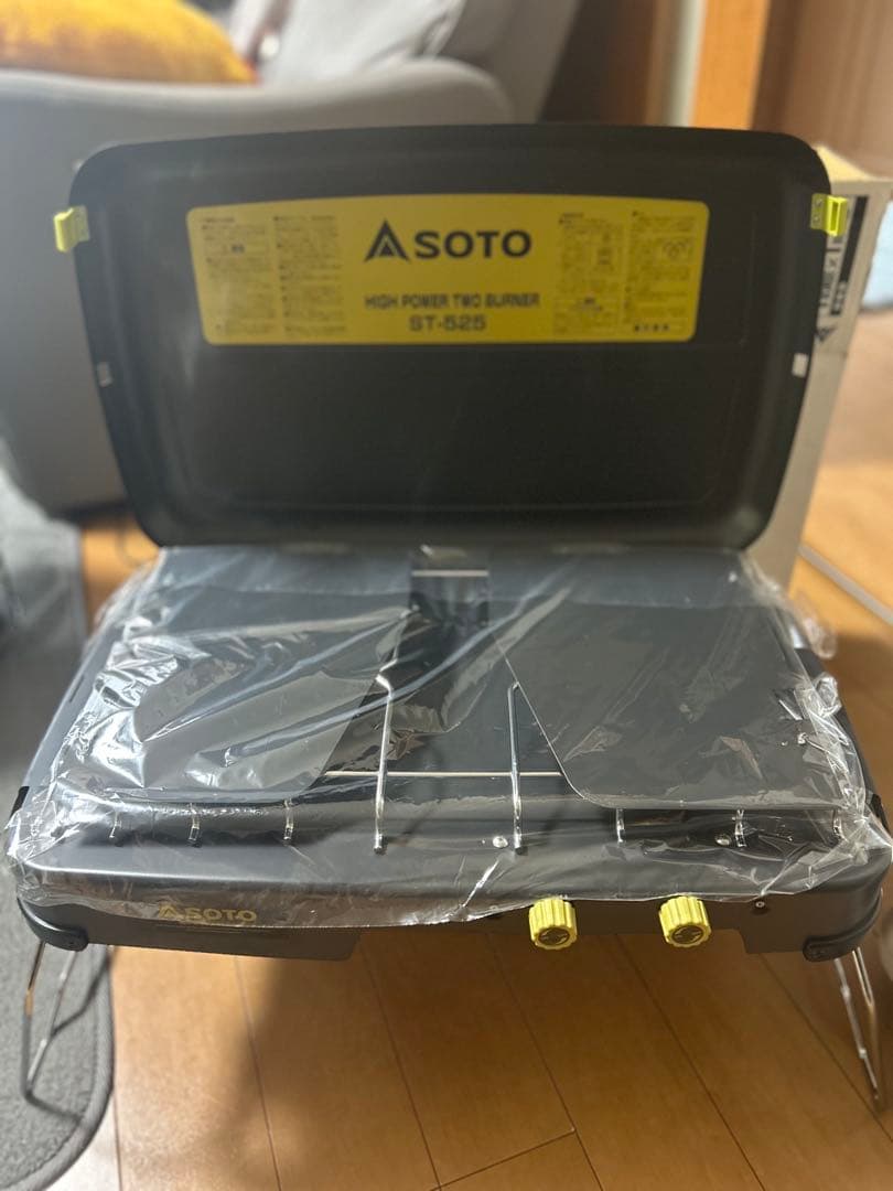 未使用保管品　SOTO ST-525 ハイパワーツーバーナー ソト アウトドア