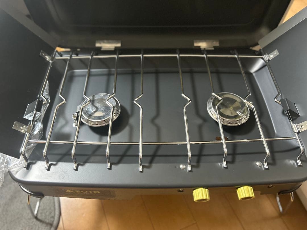 未使用保管品　SOTO ST-525 ハイパワーツーバーナー ソト アウトドア
