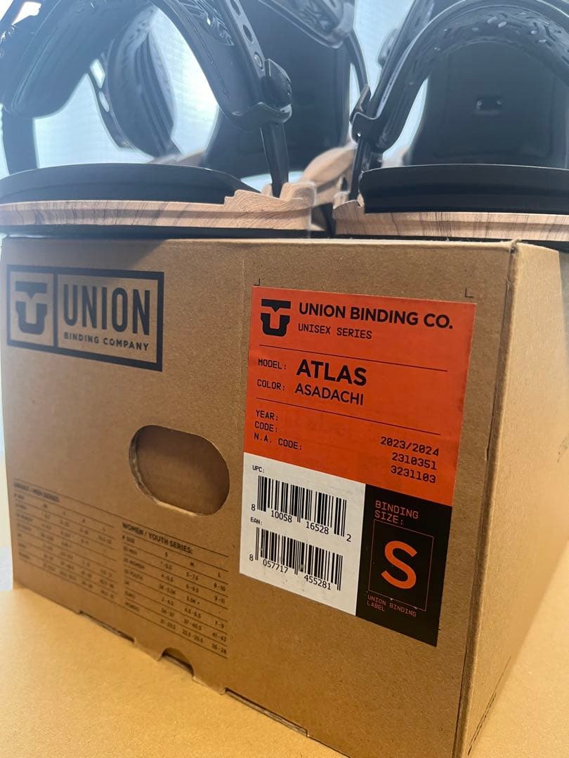 UNION Atlas ビンディング バインディング S 國母和宏