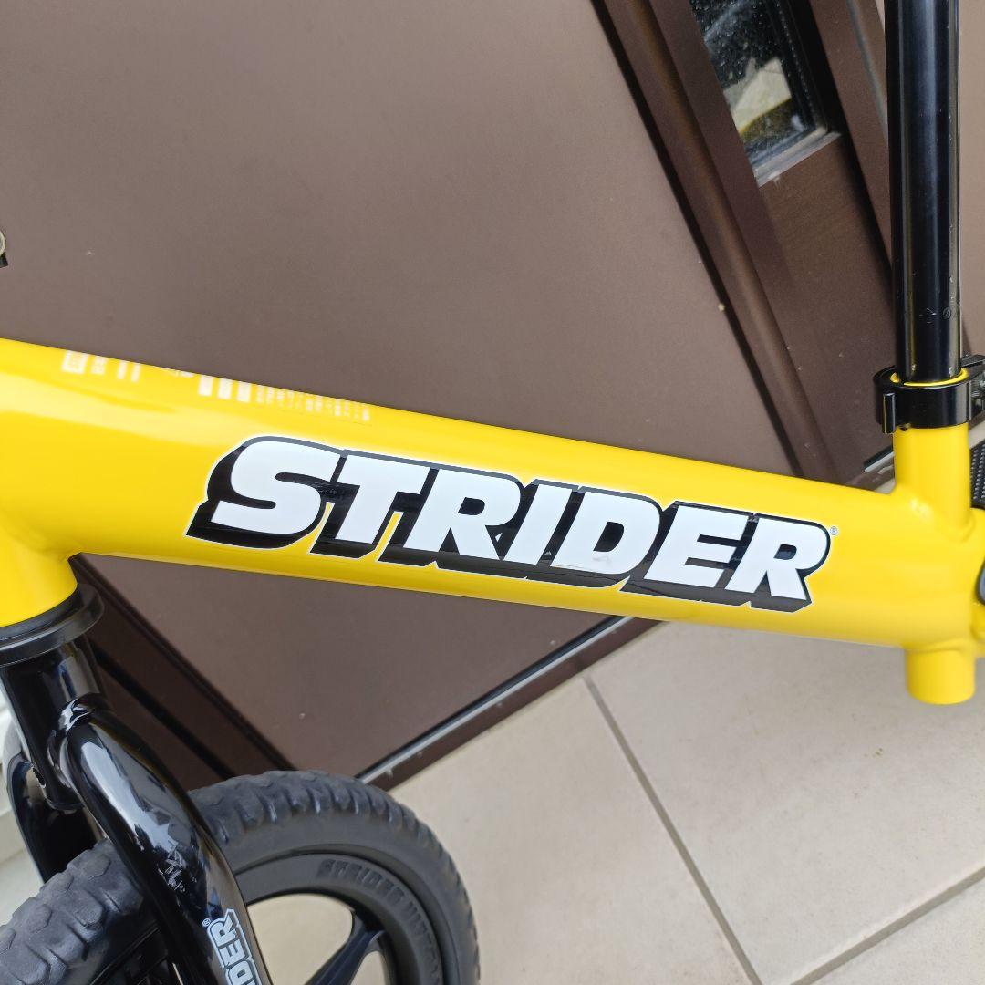 【ストライダー】スポーツモデル12Sport イエロー　日本正規品（付属品あり）