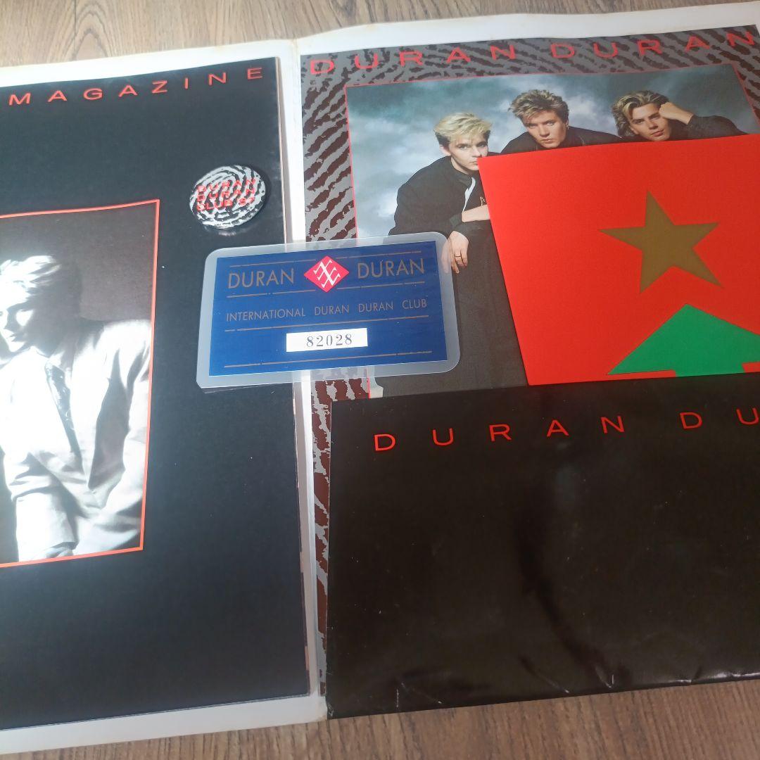 DURAN DURAN ファンクラブ 公式缶バッジ & 会報誌 1987