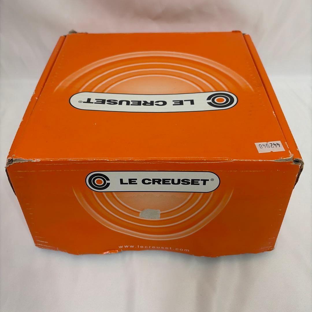 LE CREUSET 両手鍋 20cm オレンジ