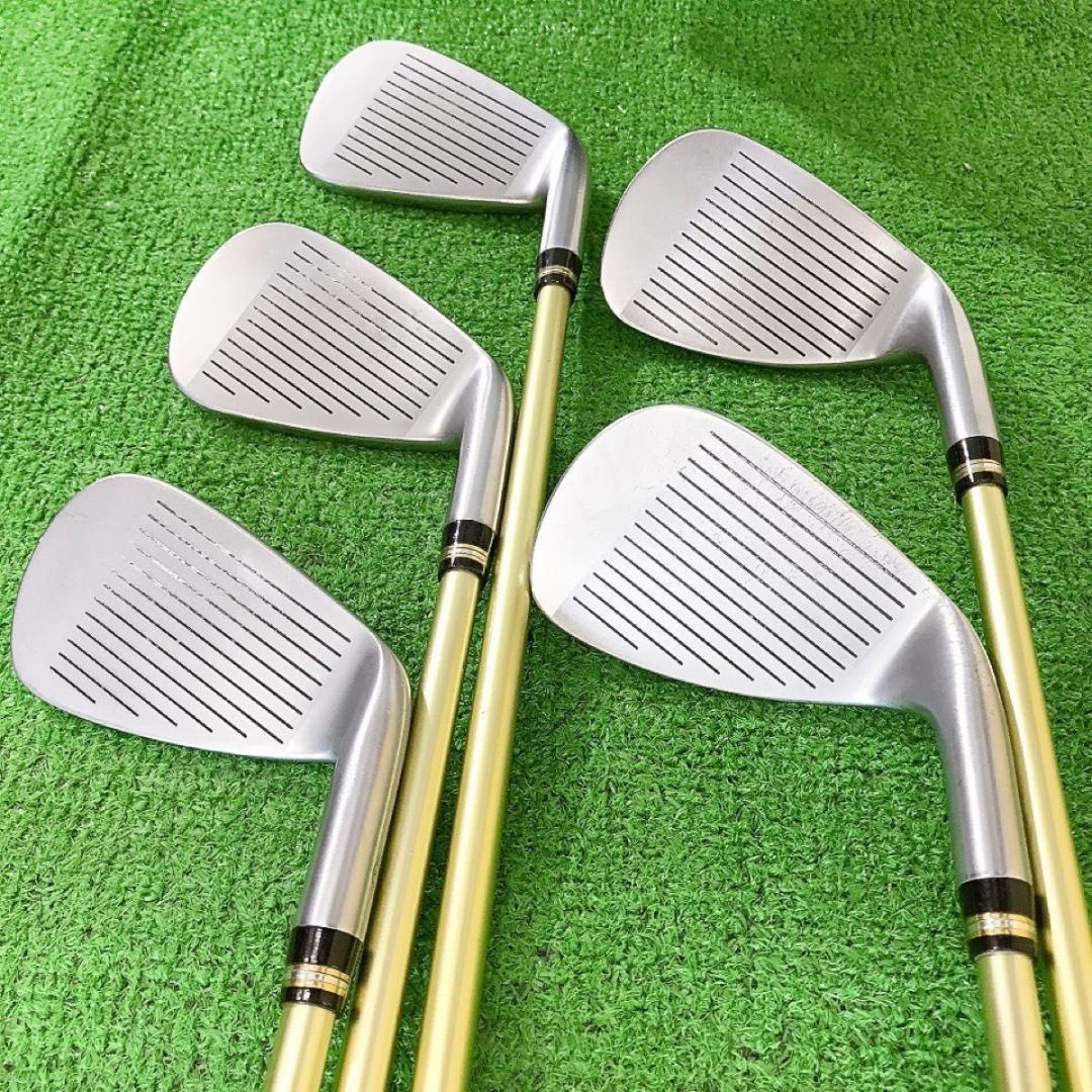 チ94★★左利き用HONMA BERES IS-06 5本アイアンセット