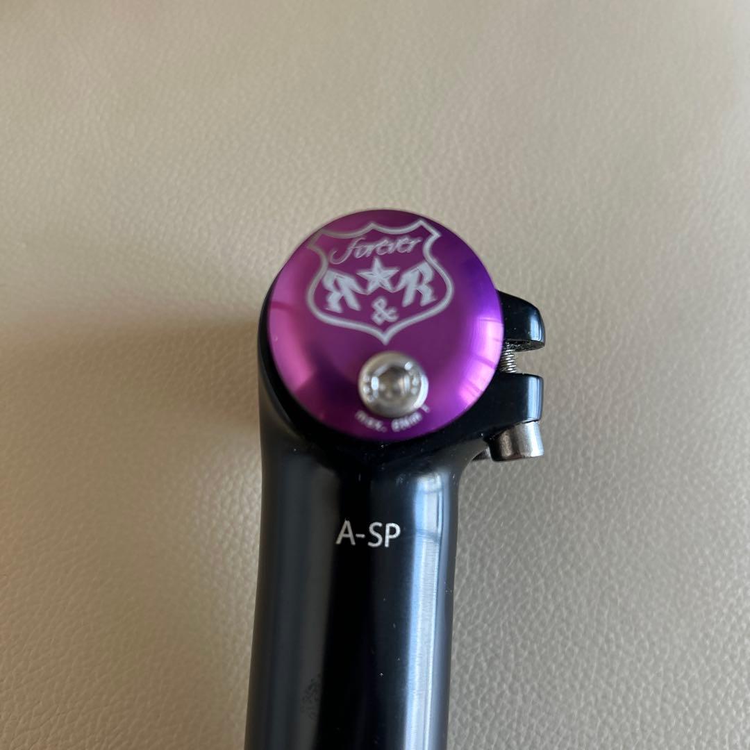 ACROS ASP シートポスト ブラック/パープル　30.9mm