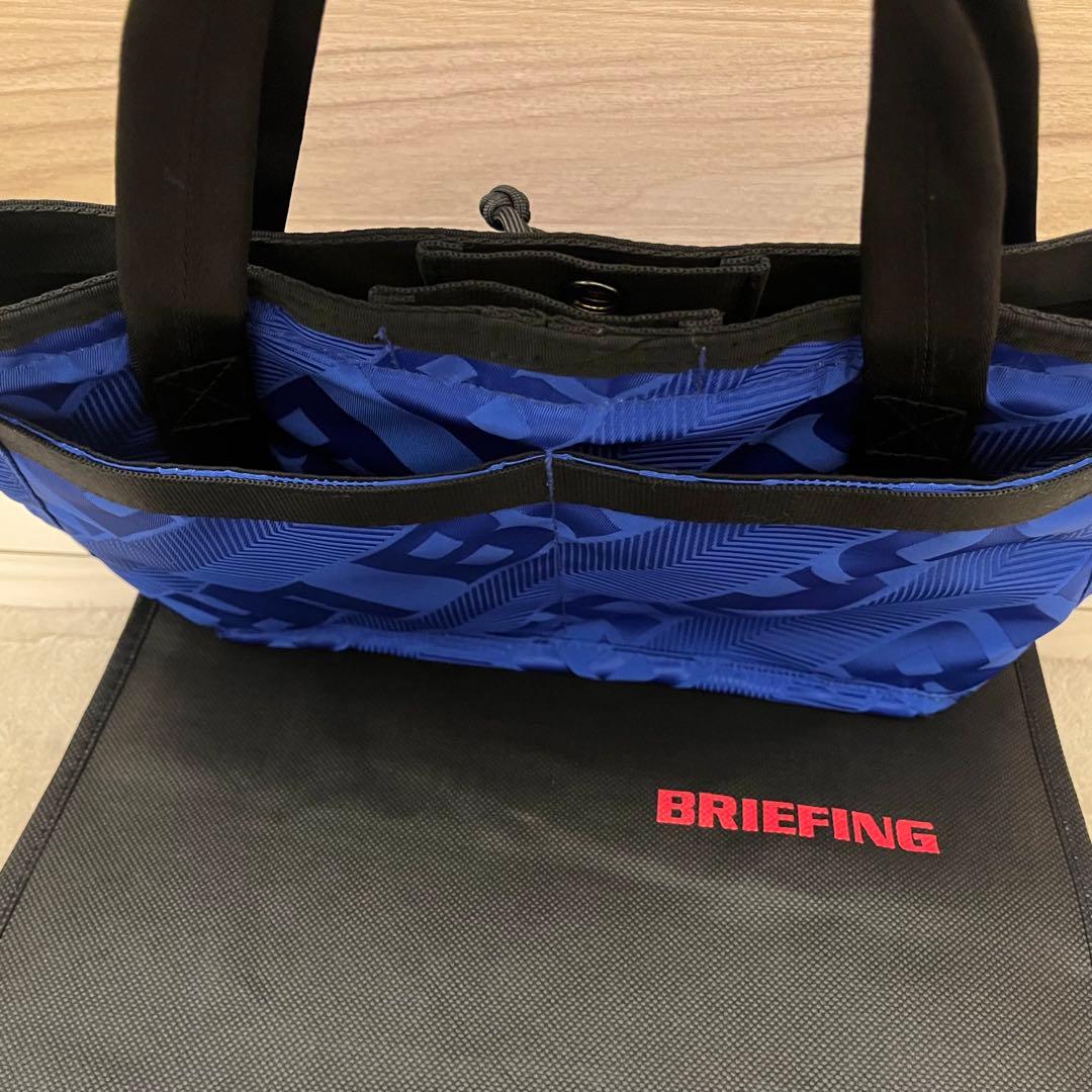 美品★希少限定トート メタルロゴ BRIEFING リモンタカートトート 青黒