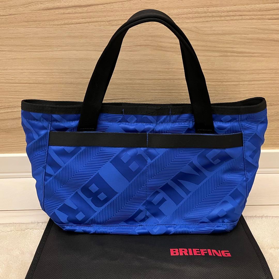 美品★希少限定トート メタルロゴ BRIEFING リモンタカートトート 青黒
