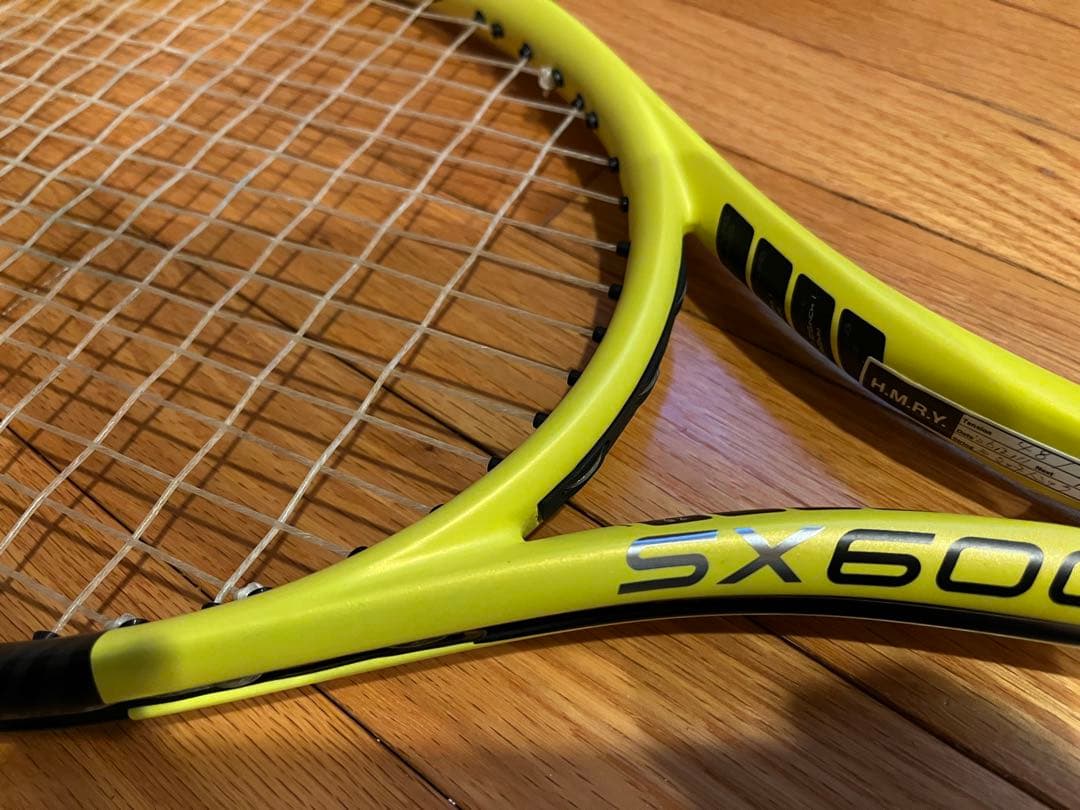 【美品】Dunlop SX600 ナチュラルガット　G2