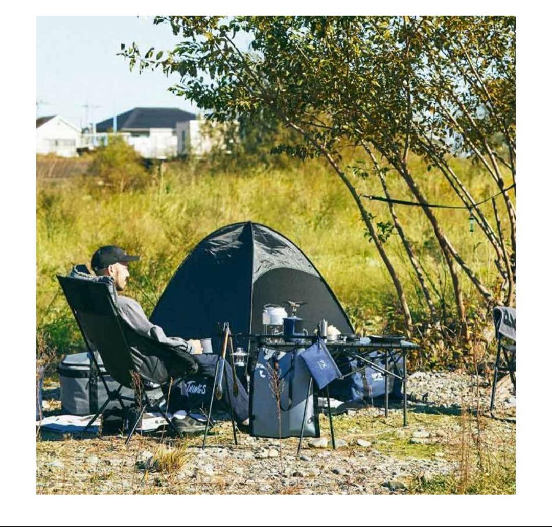 値下新品！WILD THINGS ワイルドシングス　ポップアップテント ブラック