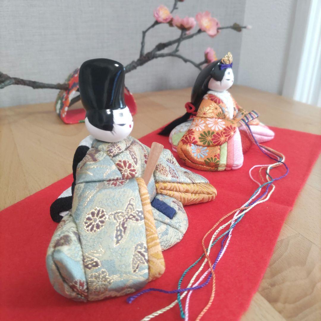 木目込人形❀ひな祭り❀小さい 雛人形