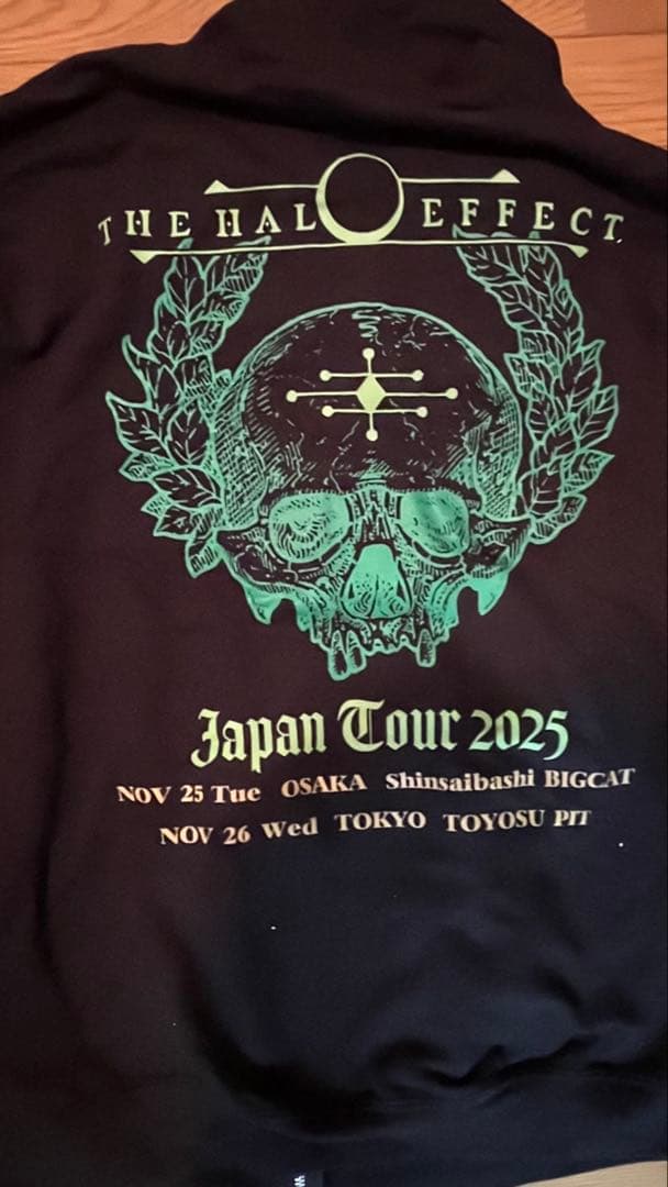 THE HALO EFFECT Japan Tour 2025 パーカー　希少