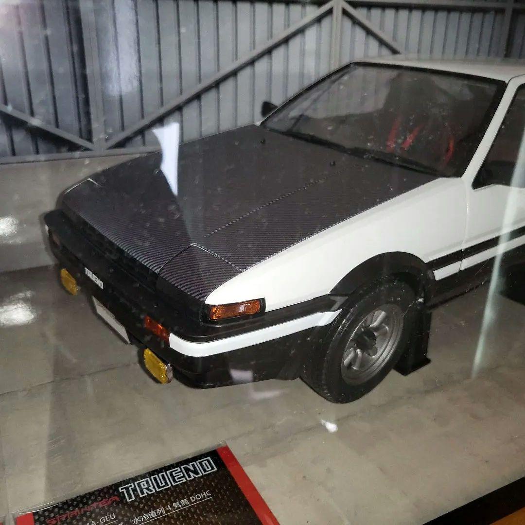 デアゴスティーニ　AE86 1/8　スプリンタートレノアクリルケース無し