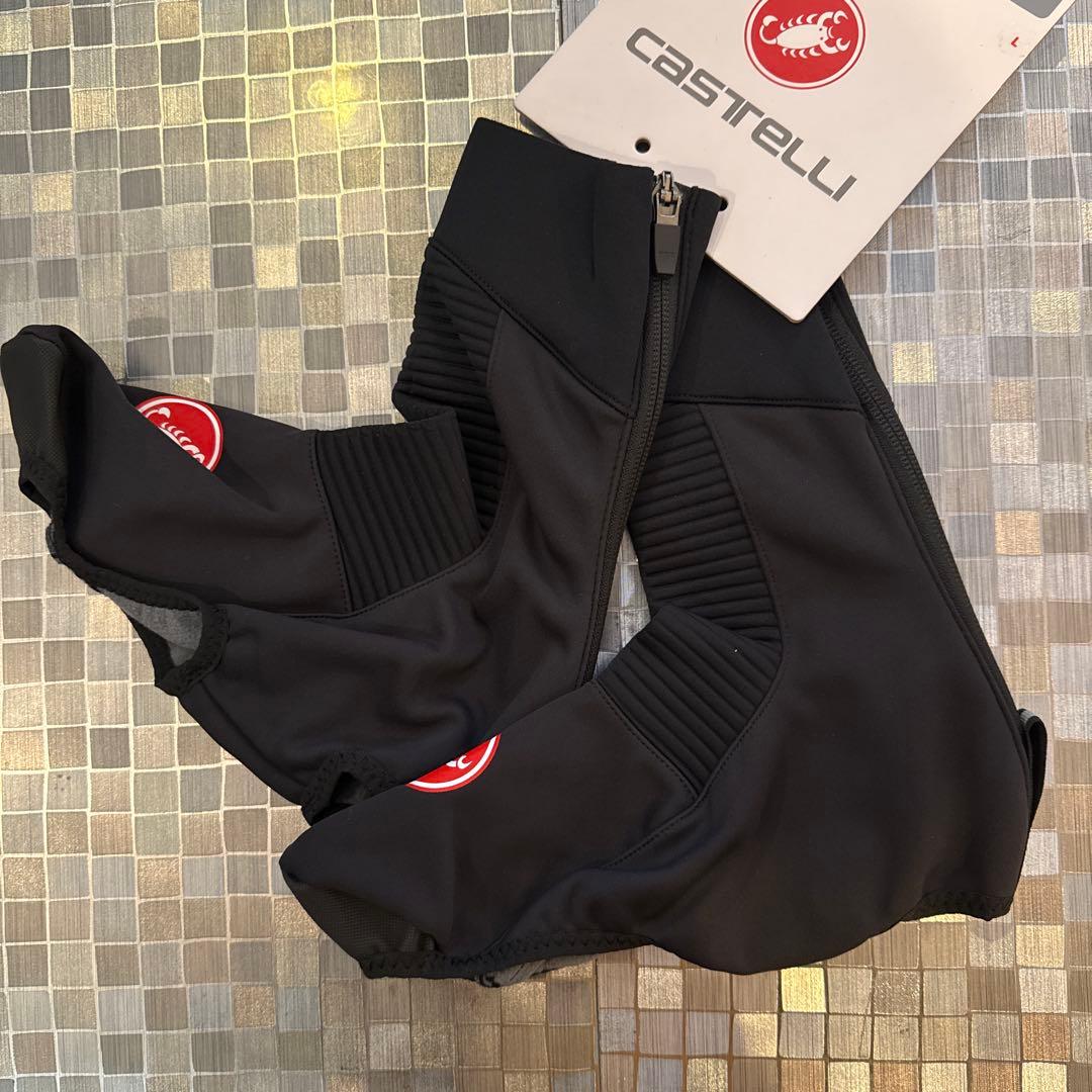 【新品・定価9,680円】Castelliカステリ冬期シューズカバーLサイズ