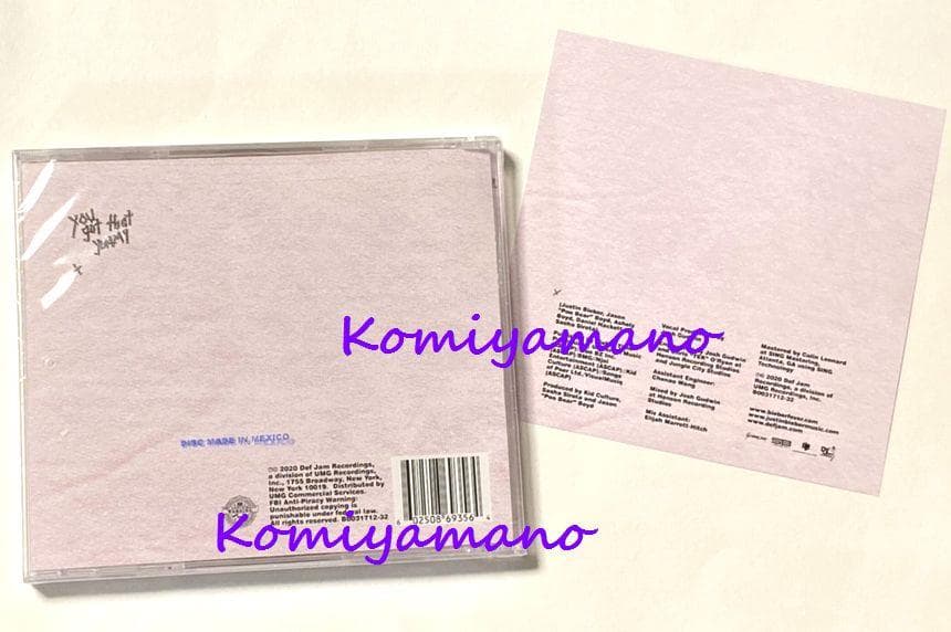ジャスティン・ビーバー直筆サインCD#1 Yummy Justin Bieber