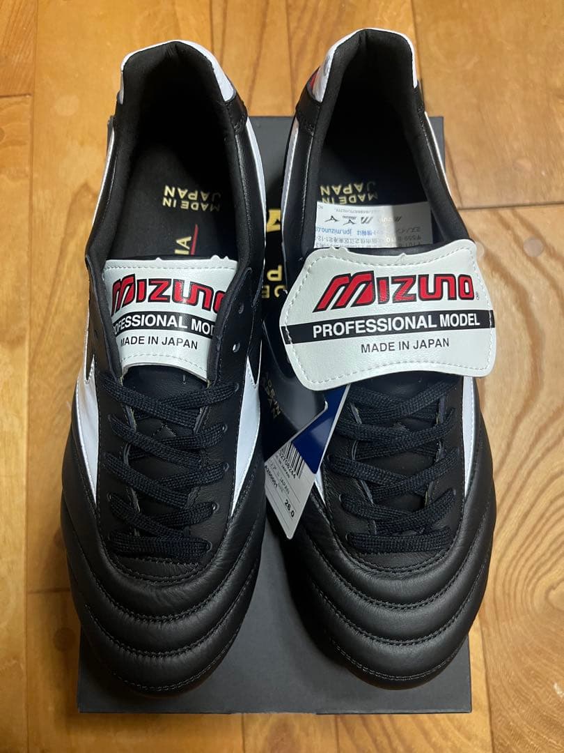 新品　旧品番　特価　ミズノ　モレリア 2 JAPAN 折り返しタン　27cm
