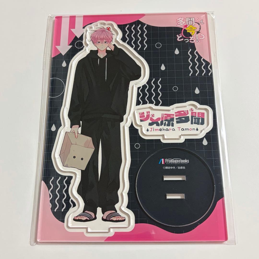 【新品未開封/匿名配送】多聞くん今どっち メロンブックス 特典 アクスタ 10巻