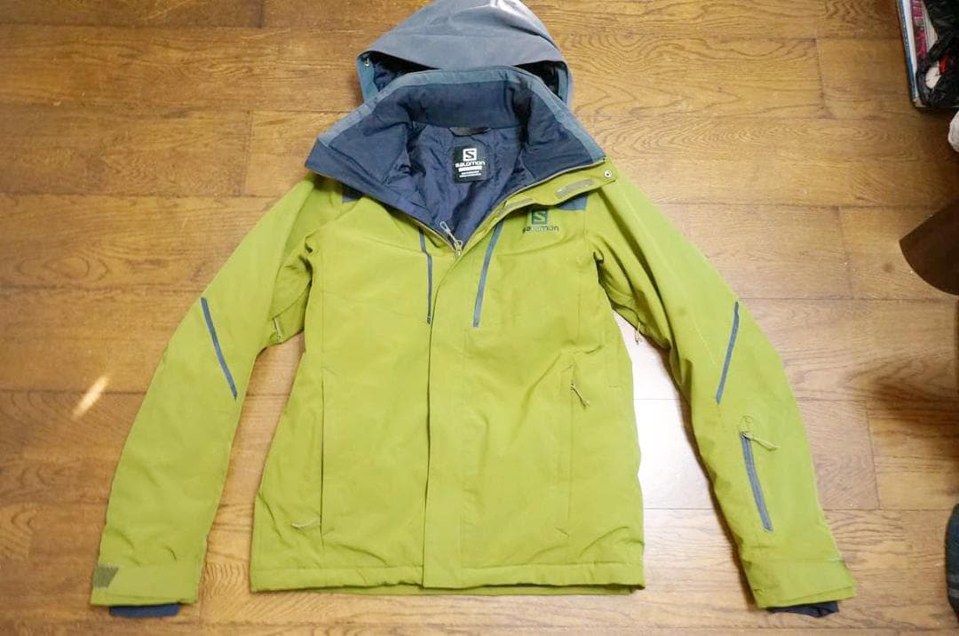 男性用 SALOMON サロモン ストームシーズン 上下セットS