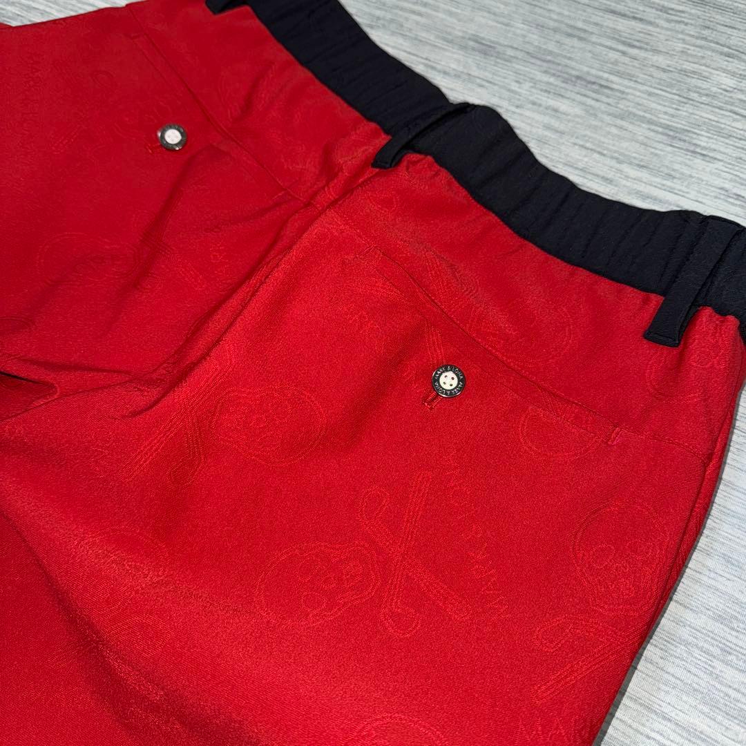 美品　MARK&LONA マークアンドロナ　総柄　レディース　パンツ