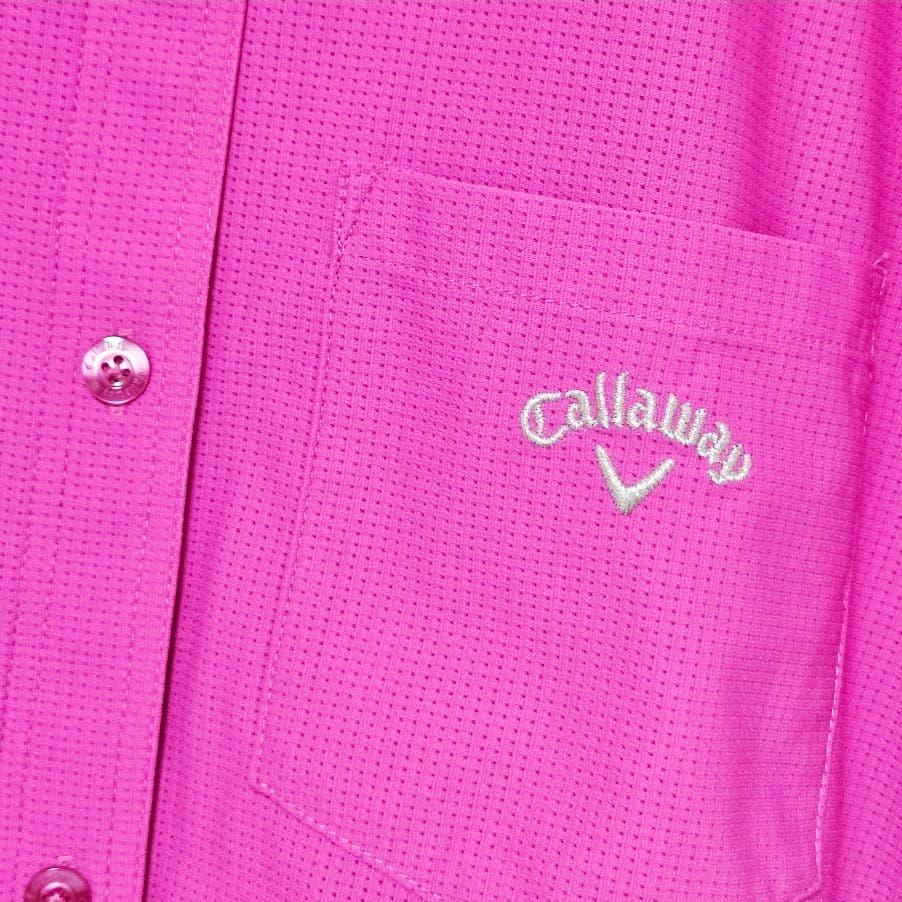 2点セット Callaway レディース フレンチスリーブシャツ&ソックス