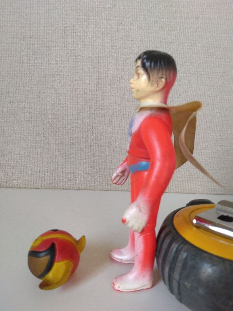 破裏拳ポリマー　ソフビ　タツノコプロ　当時物