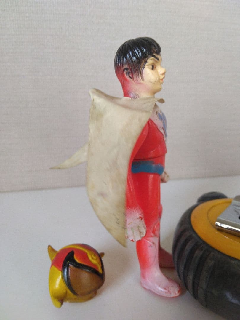 破裏拳ポリマー　ソフビ　タツノコプロ　当時物