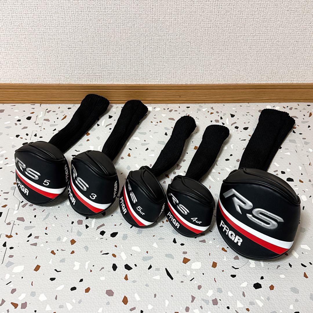 【純正ヘッドカバー付き】PRGR RS 2018 ゴルフクラブセット SR 5本