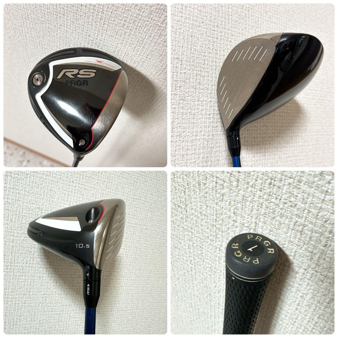 【純正ヘッドカバー付き】PRGR RS 2018 ゴルフクラブセット SR 5本