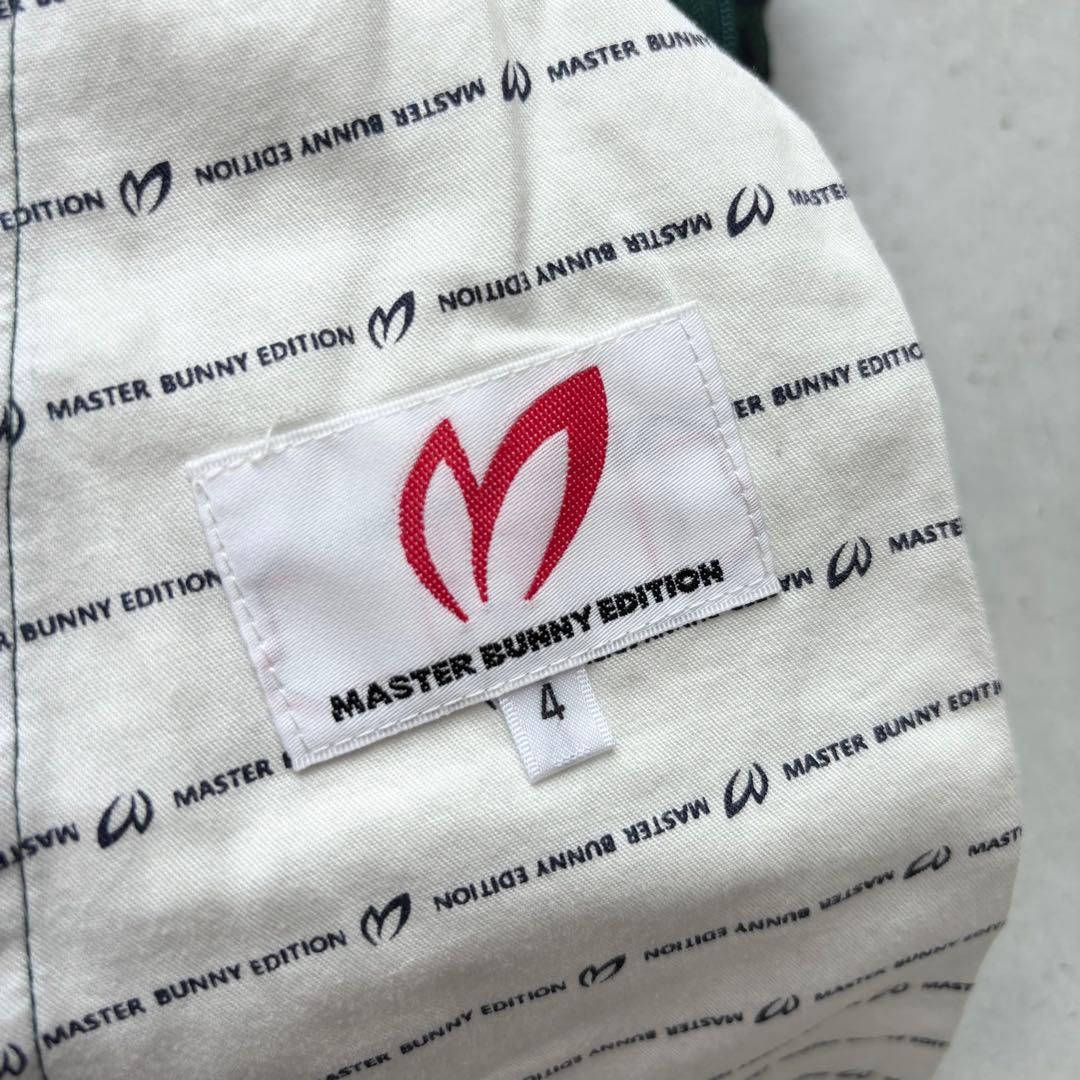 MASTER BUNNY EDITION 千鳥孔子柄 ストレッチ ロングパンツ