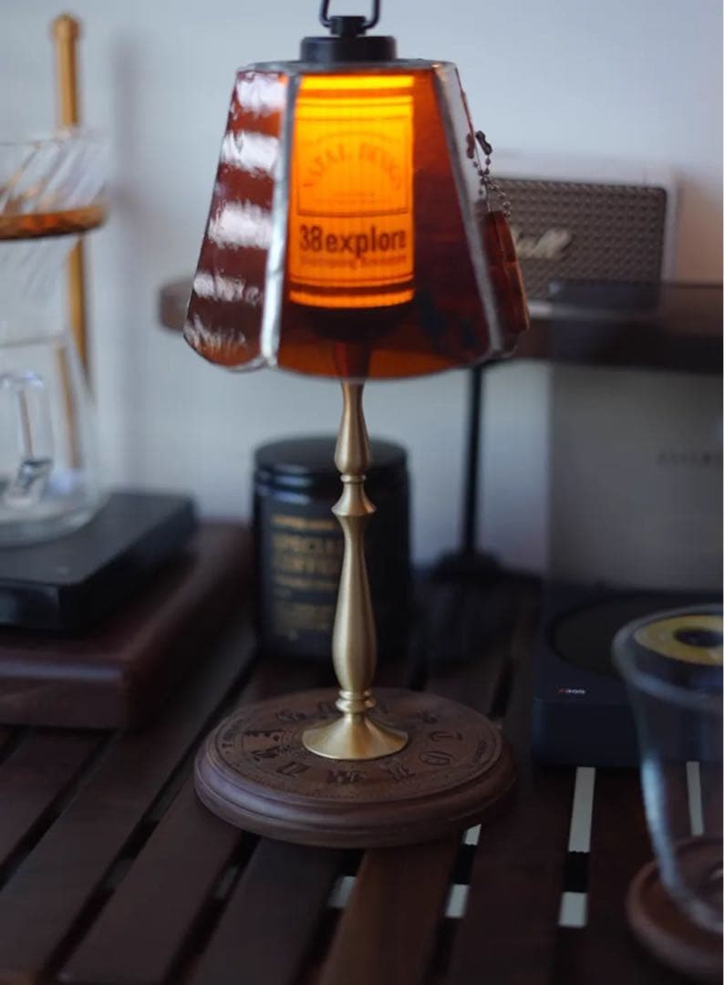 真鍮製　BRASS LAMP STAND　コロニスタ　38灯　38explore
