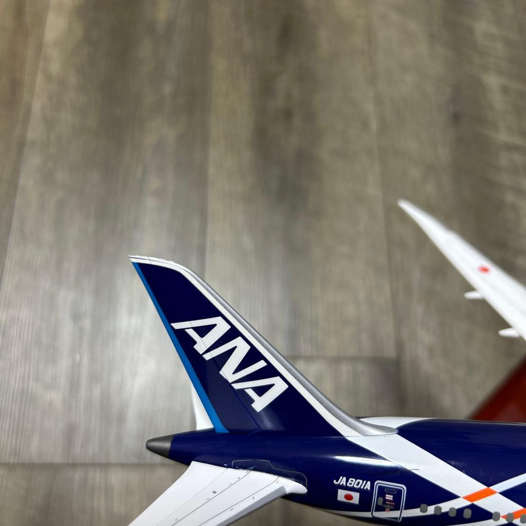 P.O.P【一部訳あり】全日空商事B787-8 1号機　鯖塗装　1/200
