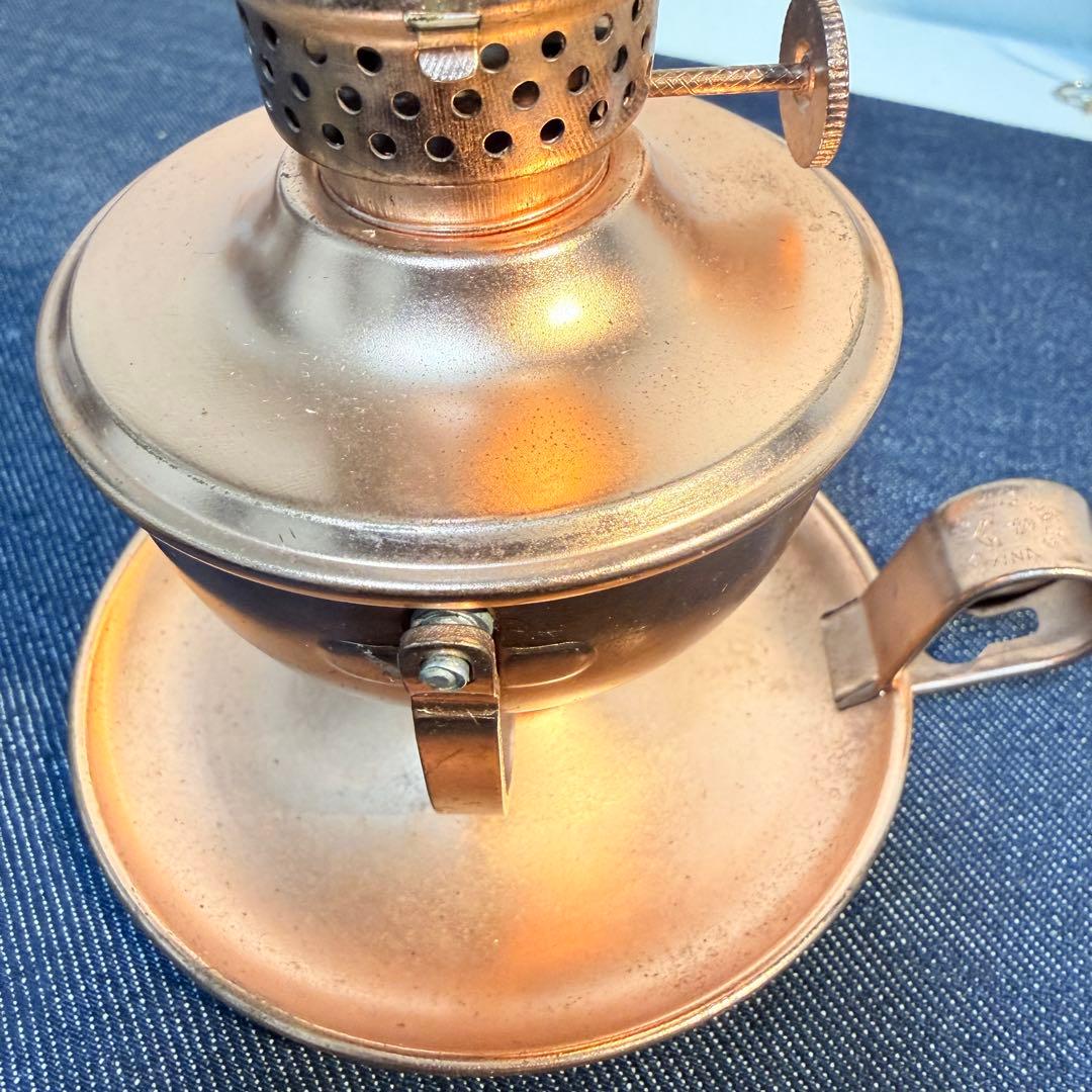 【希少】新品 上海 鉄錨牌 船舶灯 オイルランプ 壁掛 首振 デッドストック