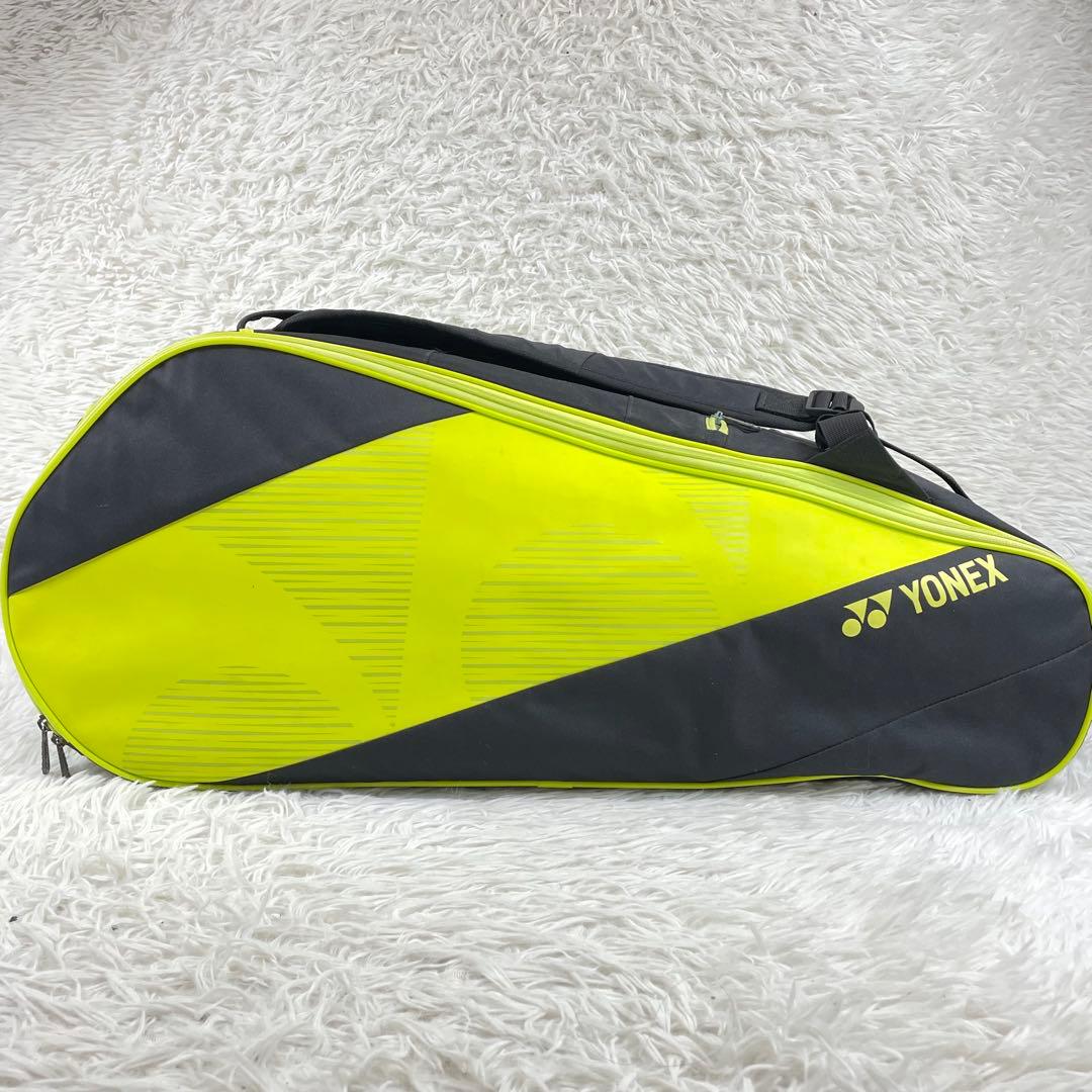 YONEX ラケットバッグ　リュックサック　イエロー　大容量