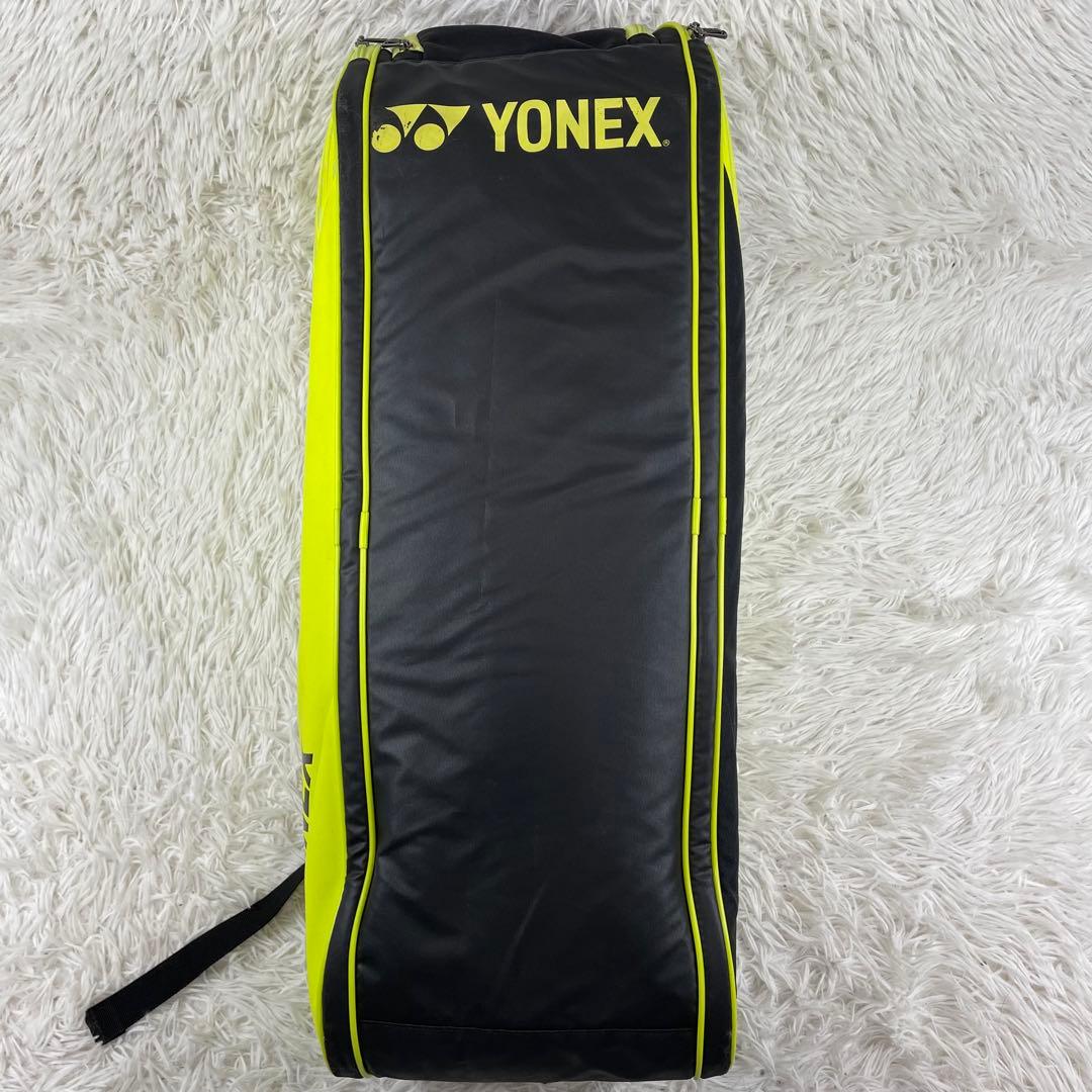 YONEX ラケットバッグ　リュックサック　イエロー　大容量